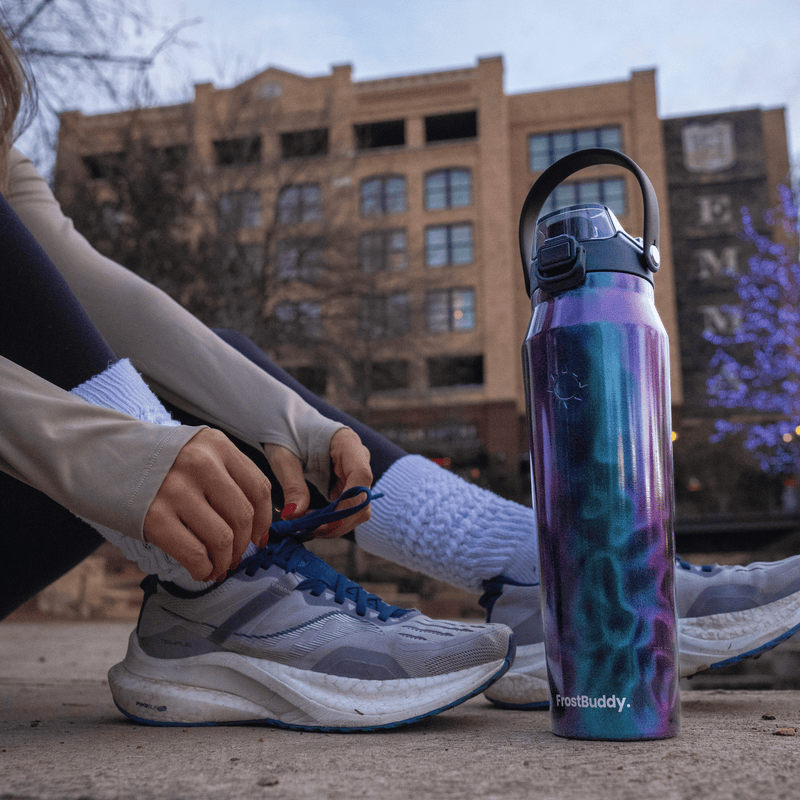 Bottle Buddy 32oz | Purple Glitz